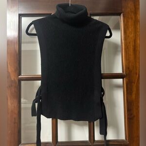 Athleta Black Cowl Neck Sweater Vest